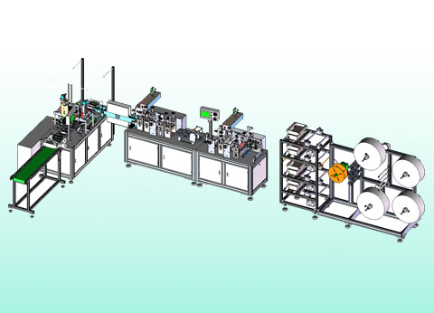 <b>Fully Automatic KF94 Mask Machine-JFM94-03</b>